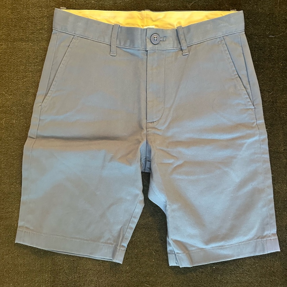 Crewcuts Blue Chino Shorts Tailored Cotton Blend